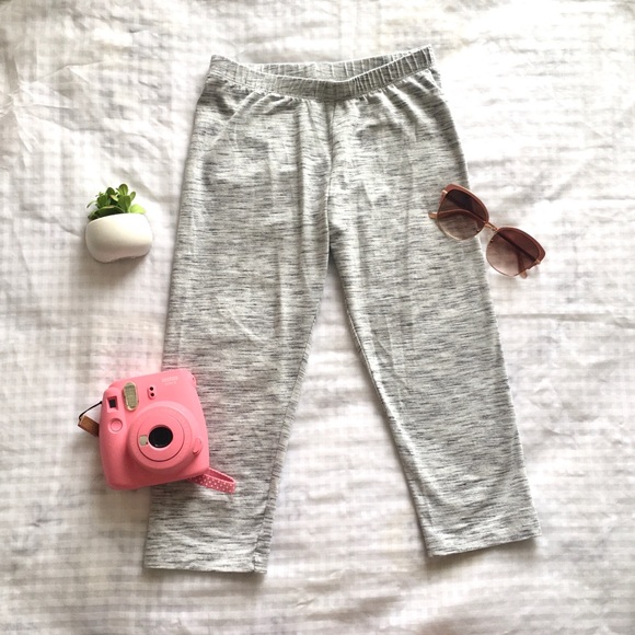 Kids Cat & Jack Grey and White Leggings (10-12) - Picture 2 of 5